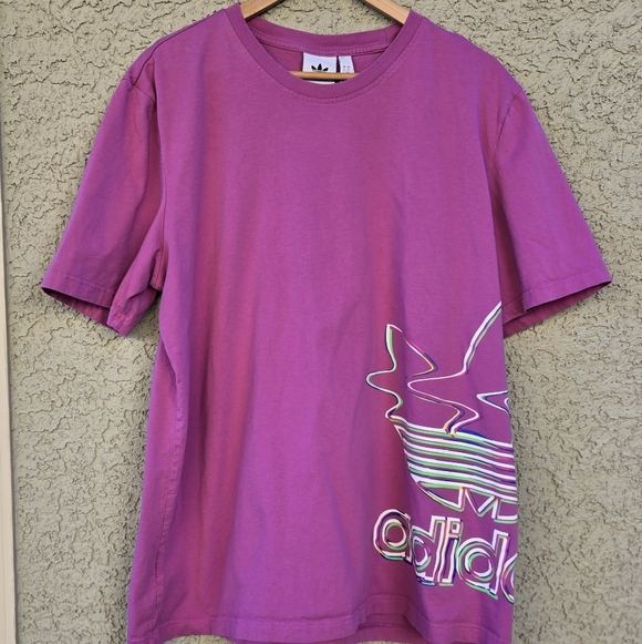 adidas Tops - Adidas Pink Graphic Tee